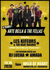 Arte Bella & The Fellas - 4 Jahre Jubiläum